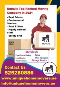 Professional Movers in Dubai