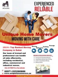 Best movers in Dubai
